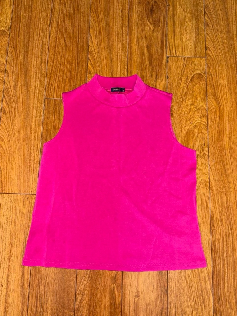 Bright pink y2k tank top